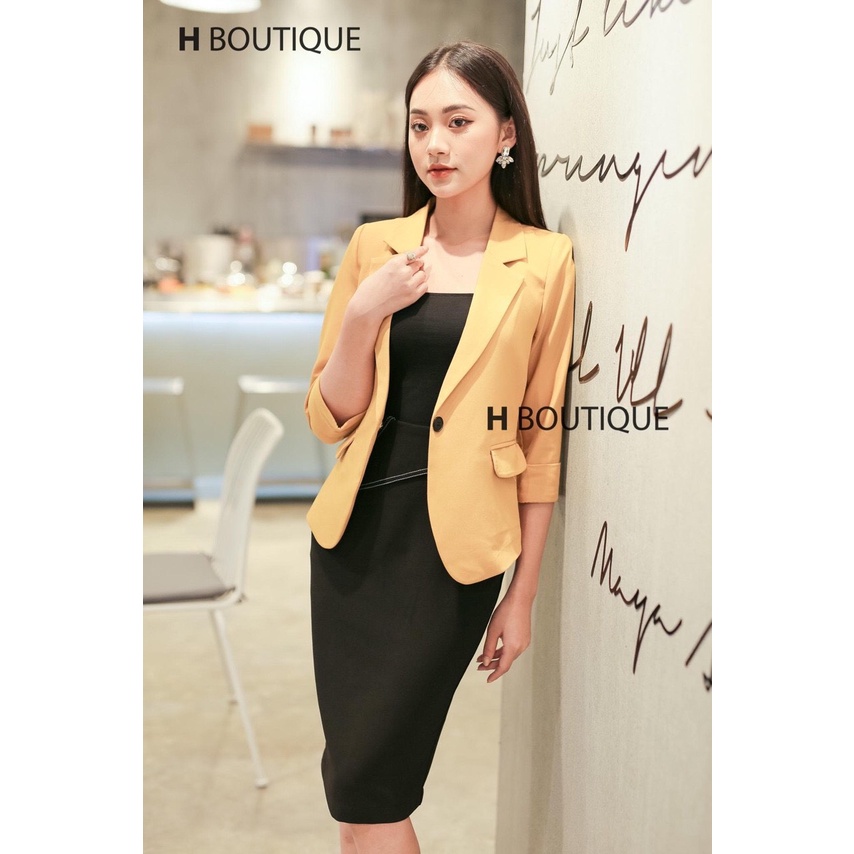 [Mã SGTTC40K giảm đến 40K đơn 50K] Áo Vest nữ công sở Oxatyl M003 tay lỡ 1 lớp chất liệu vải mềm mịn cao cấp | BigBuy360 - bigbuy360.vn