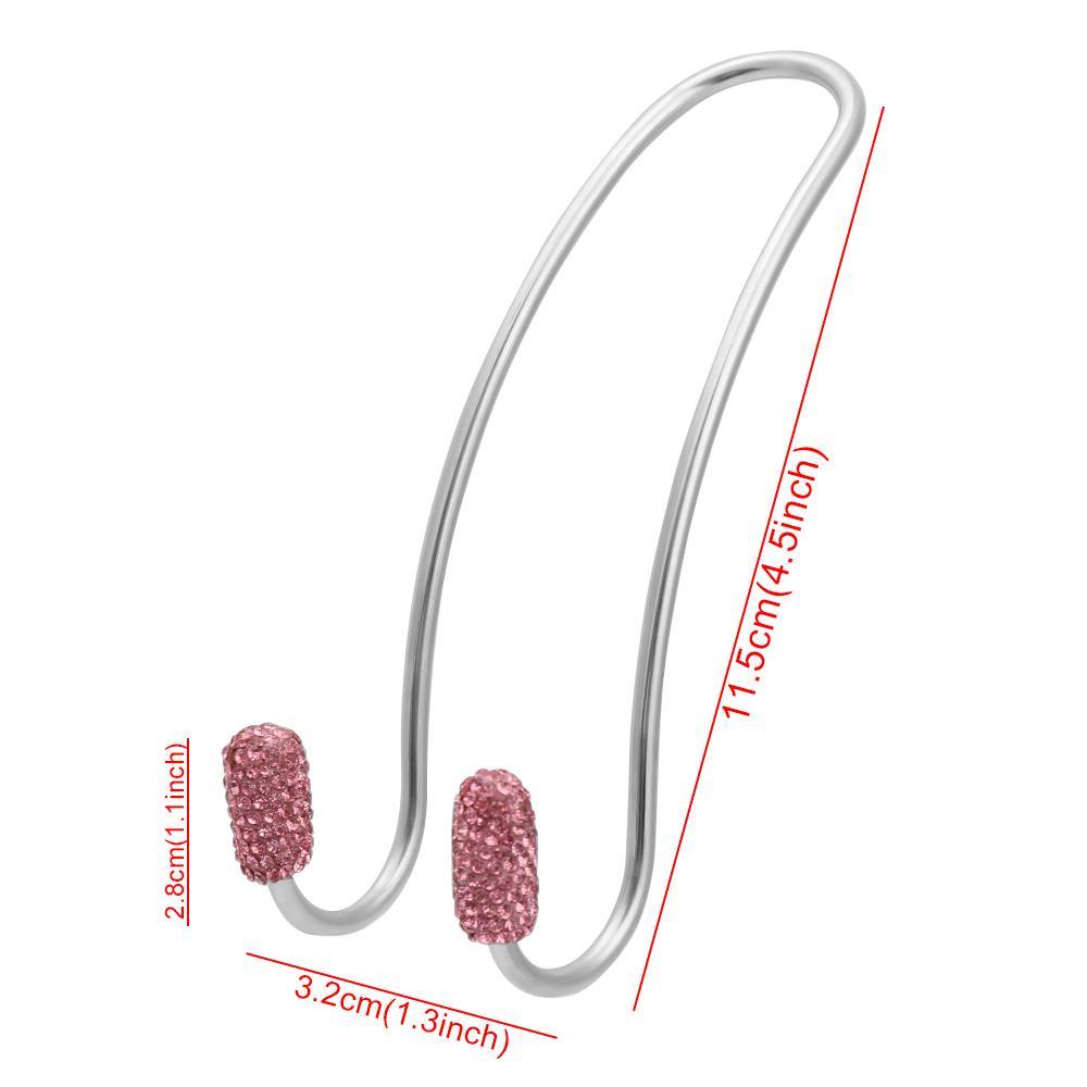SUYO Bộ 2 Móc Treo Đồ Gắn Ghế Sau Xe Hơi Tiện Dụng