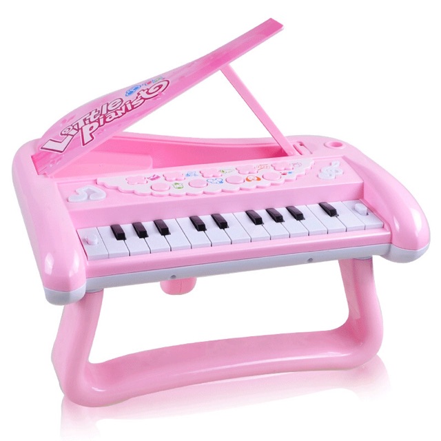 🌸 Đồ Chơi Đàn Piano Mini Kèm Micro Cho Bé 🌸 Size trên ảnh