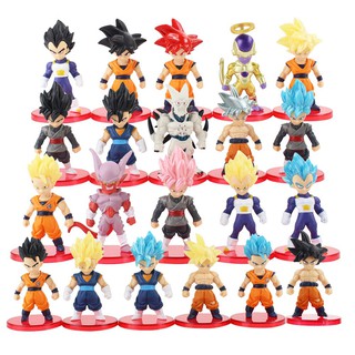 Mô hình 21 nhân vật anime 7 viên ngọc rồng dragon ball cao 7-8cm