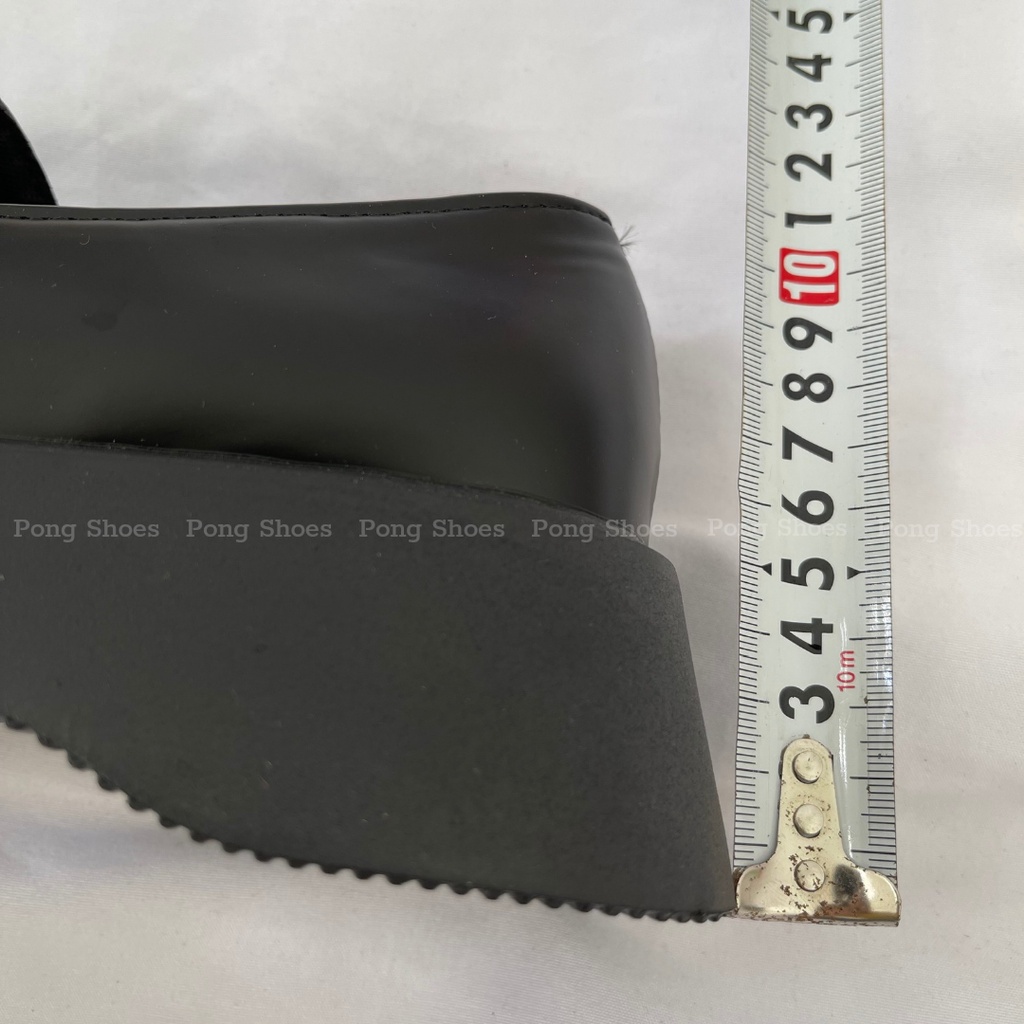 Giày Loafer PongShoes phong cách Ulzzangs màu đen be FULL HỘP 1359