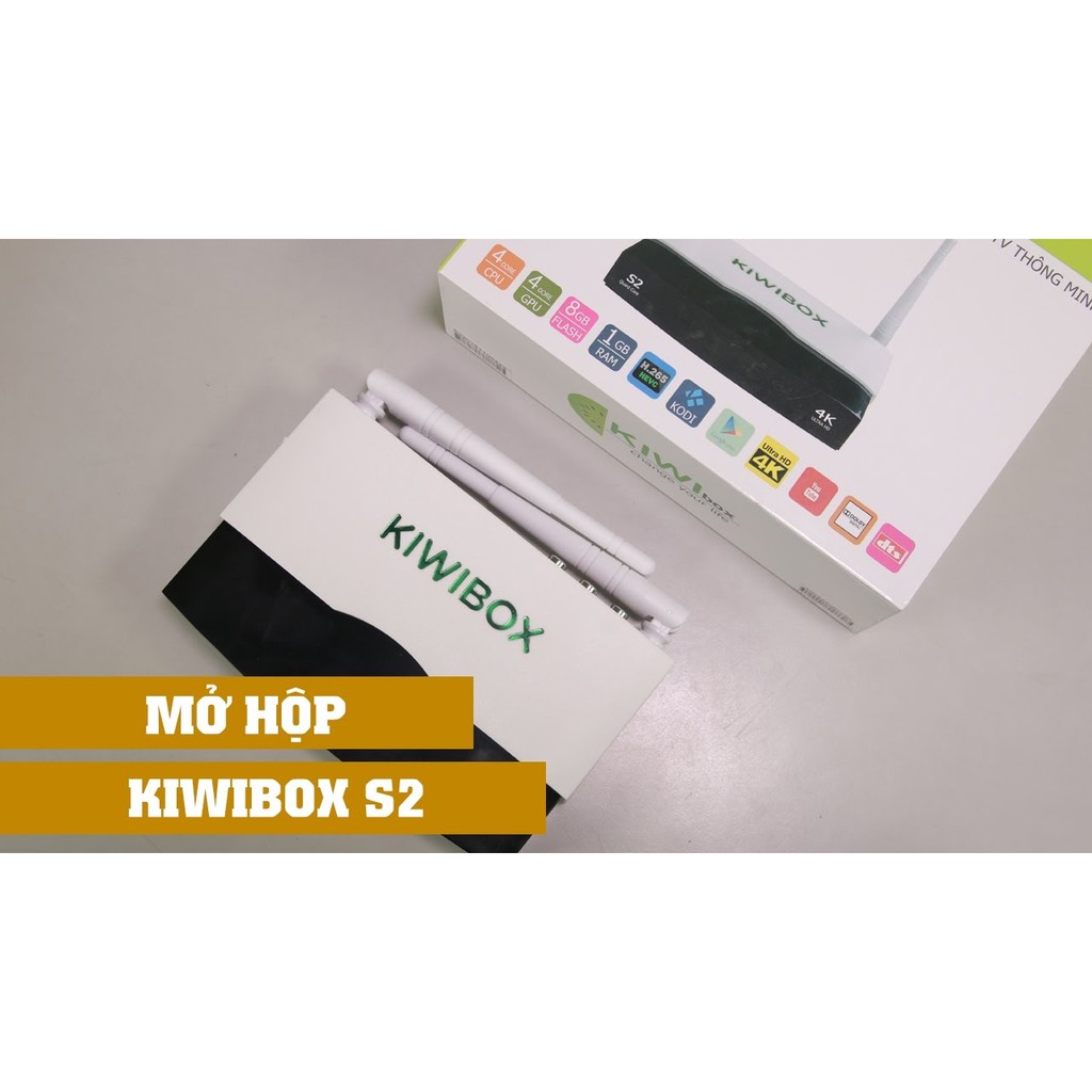 Kiwibox S2 CHÍNH HÃNG, BH 12 THÁNG