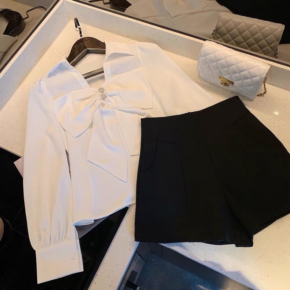 Áo DàI Tay PhốI Ren Hoa BằNg VảI Chiffon Cho Nữ