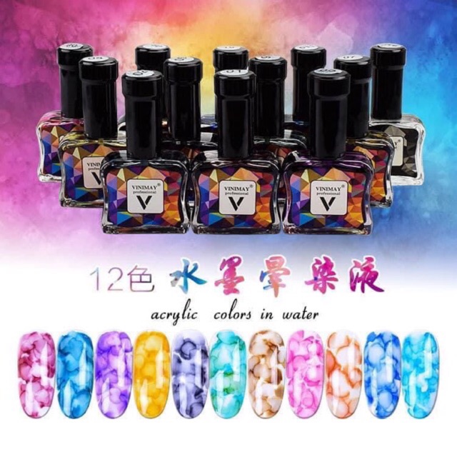 Set cồn loang vinimay 12 lọ