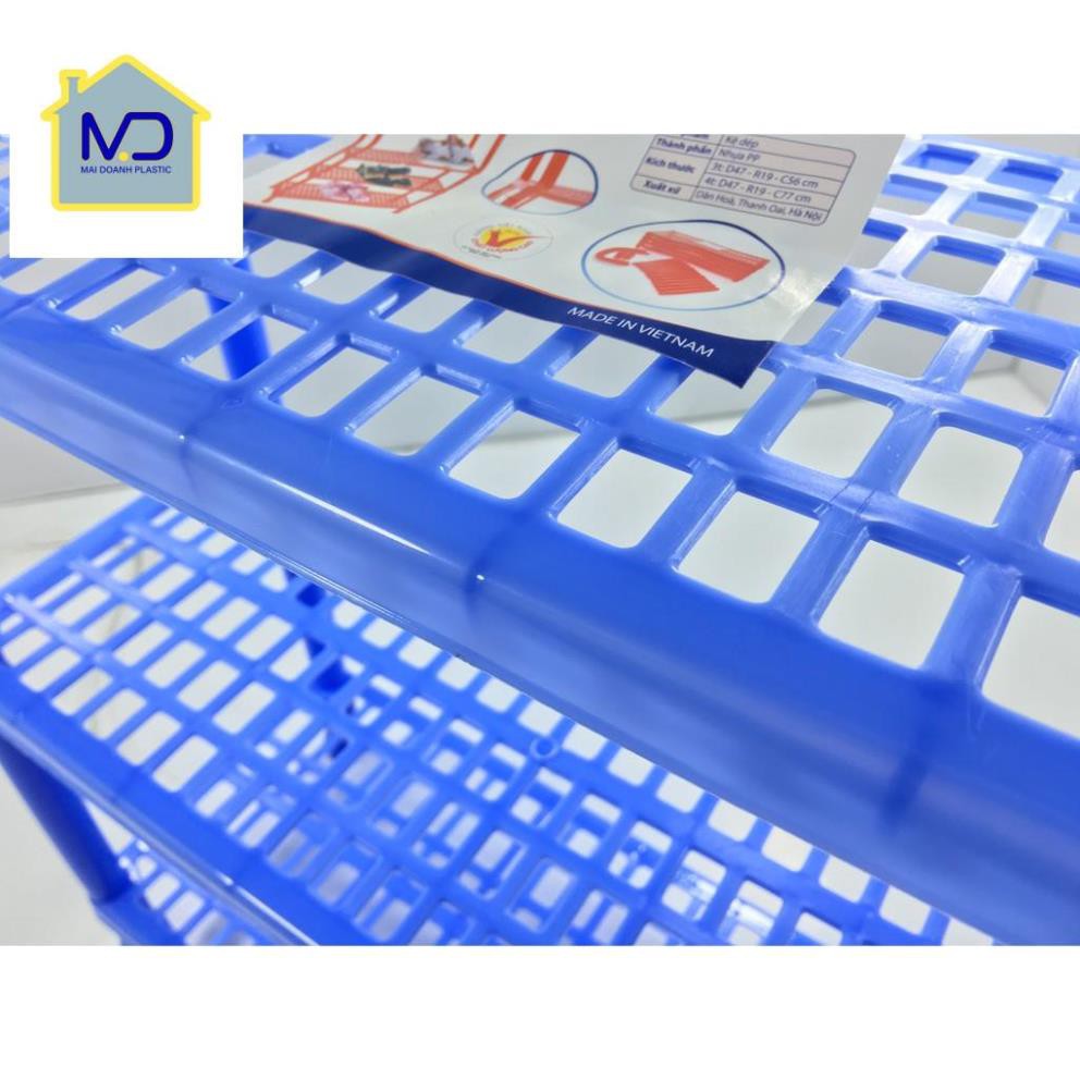 Kệ Để Giày Dép 3 Tầng Nhựa Việt Nhật - Hàng Chất Lượng, Giá Siêu Rẻ