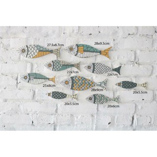 Bảng gỗ set cá 9 decor bảng gỗ trang trí phòng siêu yêu