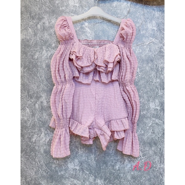 Set xốp bèo babydoll xinh lắm