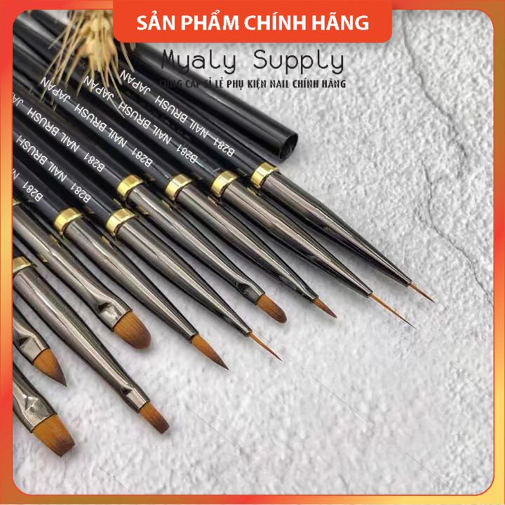 Cọ Vẽ Nail Cọ Nét Hoa Cúc Bản Màu Nước Nhật 10 cây B281  SP001222