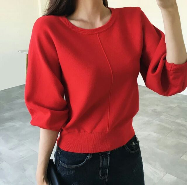 Áo len tay bồng (tay lỡ) | BigBuy360 - bigbuy360.vn