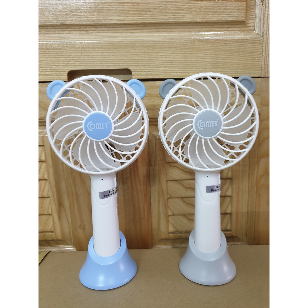Quạt sạc cầm tay cao cấp CRF0804 Comet Hàng chính hãng