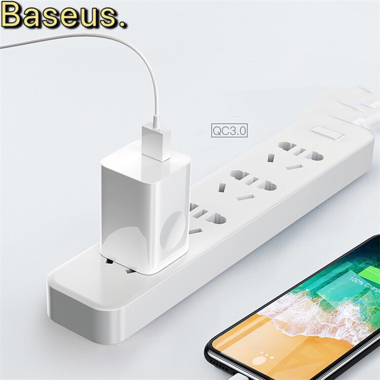 Củ sạc nhanh quick charge Baseus CCALL-AX02 Hàng Chính Hãng