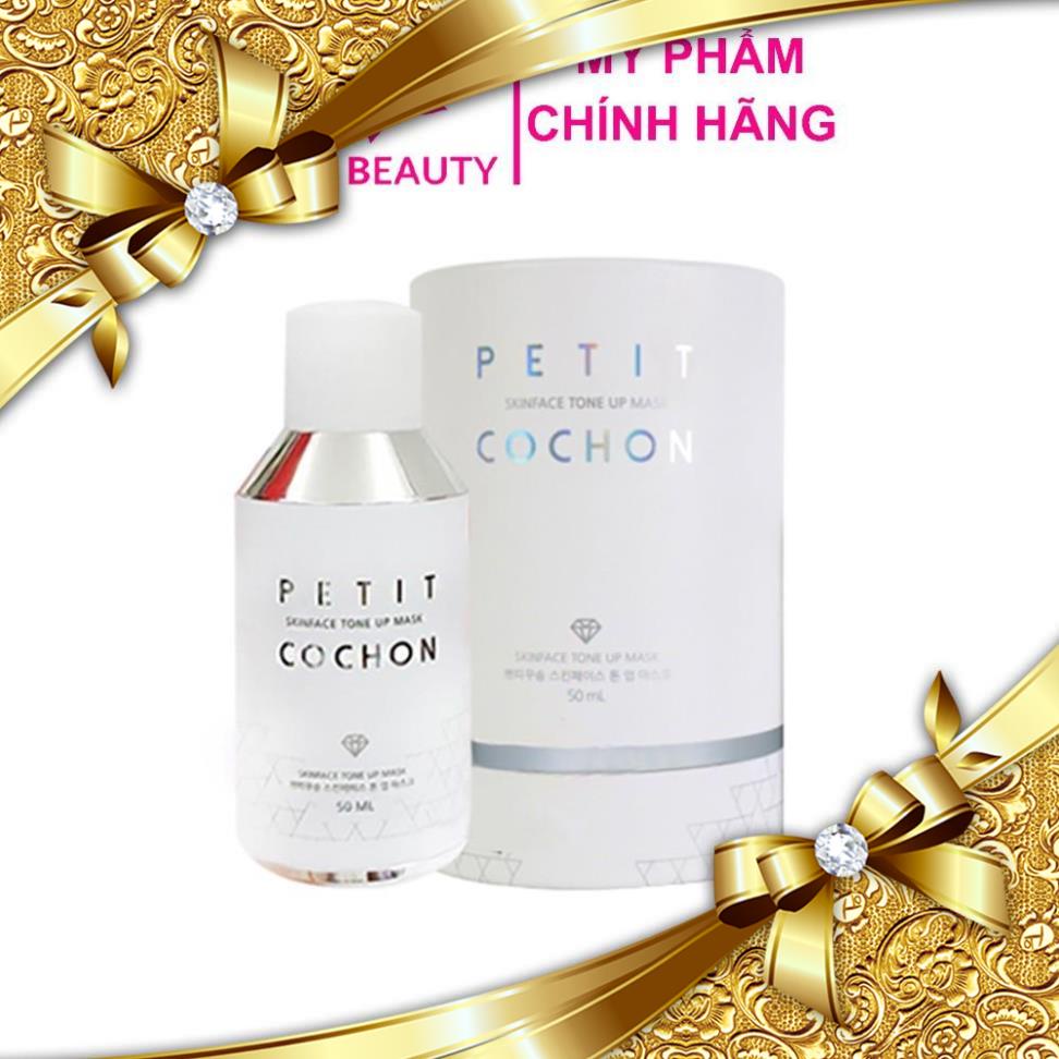 Mặt nạ ủ trắng da Petit Cochon Skinface Tone Up Mask Hàn Quốc 50ml Mit Beauty loại bỏ tế bào chết giúp sáng da xỉn màu | BigBuy360 - bigbuy360.vn