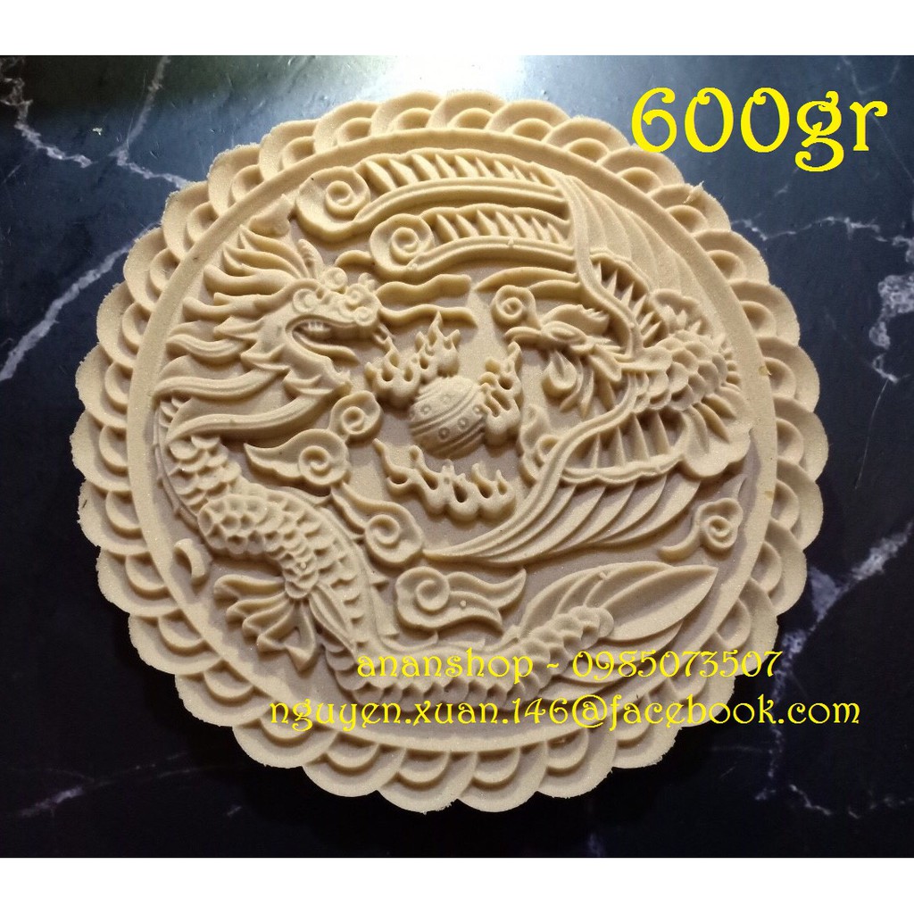 Khuôn trung thu lò xo 600gr