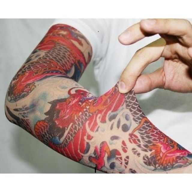 Găng tay tatoo - găng tay hình xăm