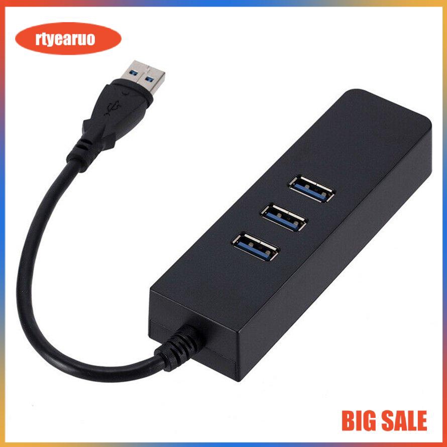 Thiết bị điều hợp 3 cổng mạng USB 3.0 Ethernet LAN RJ45 1000Mbps