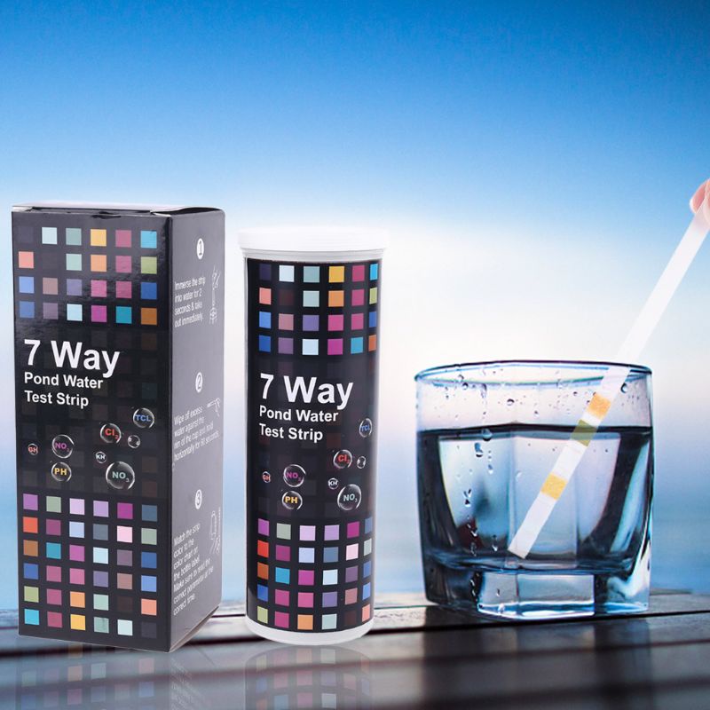 Set 50 que thử chất lượng nước 7 trong 1 cho bể cá