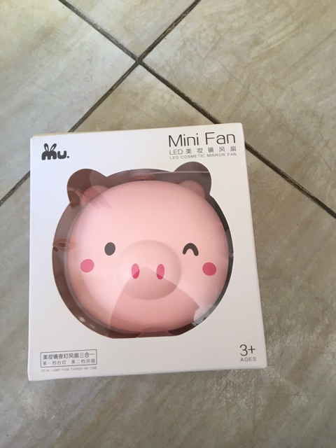 Quạt Cầm Tay Mini Có Gương. | BigBuy360 - bigbuy360.vn