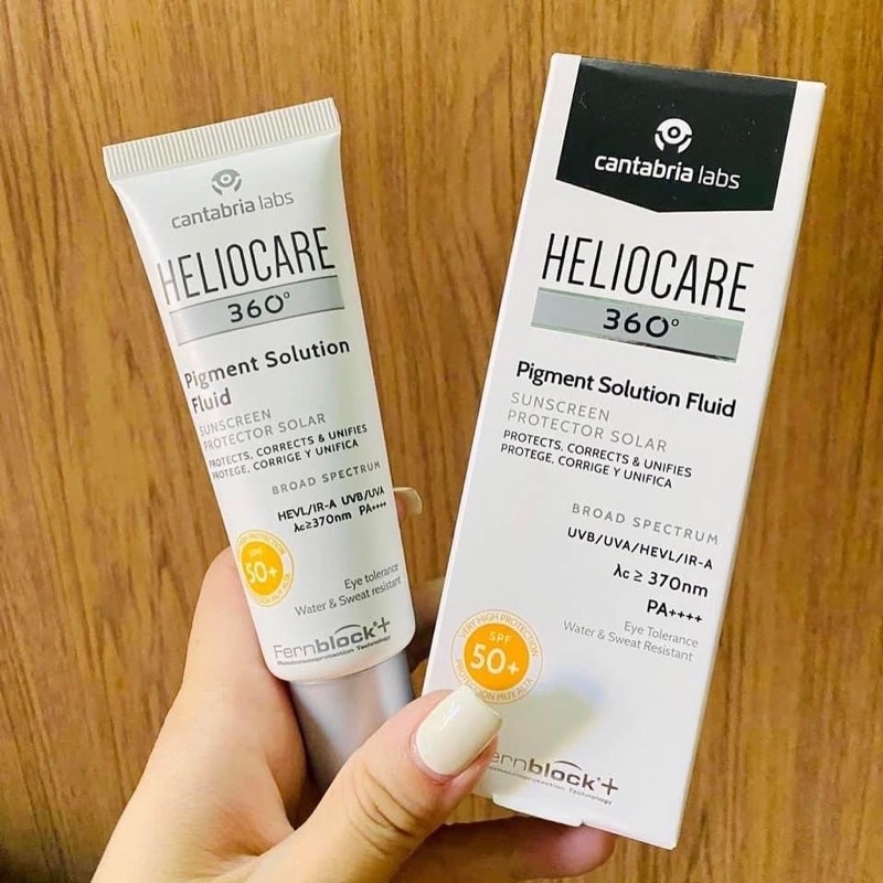 Kem chống nắng Heliocare 360 Pigment Solution Fluid