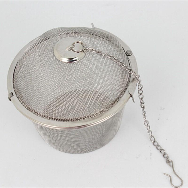 Dụng cụ lọc trà bằng thép hình cầu cứng cáp