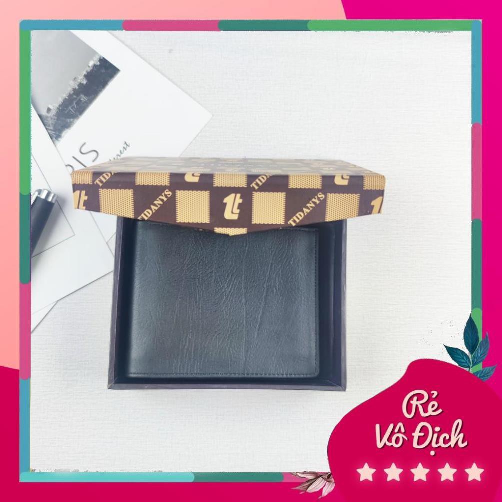 Ví mini nhỏ gọn dùng cho cả nam và nữ, kiểu dáng thời trang Hàn Quốc - Tặng kèm hộp - V155