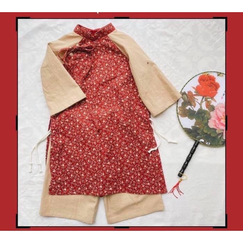 Áo dài size 9-12m: 250k/set