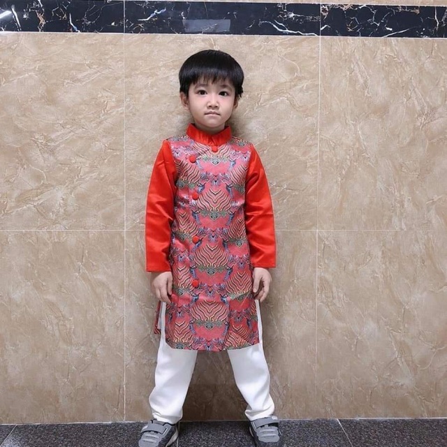 Áo dài cho bé trai