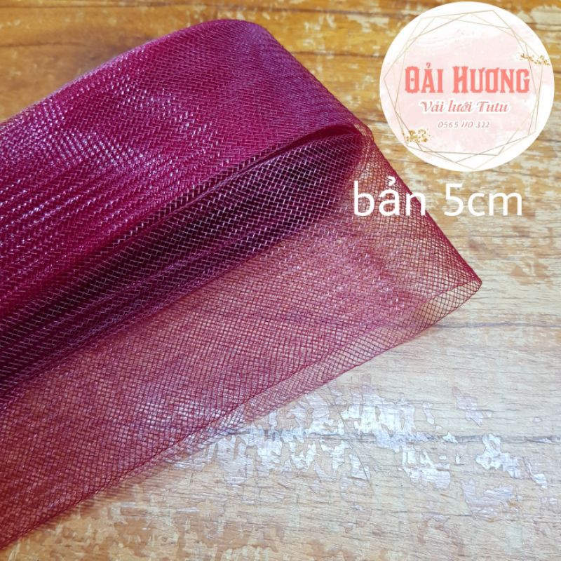 1M nẹp cước lai đầm, váy( bản 5cm)