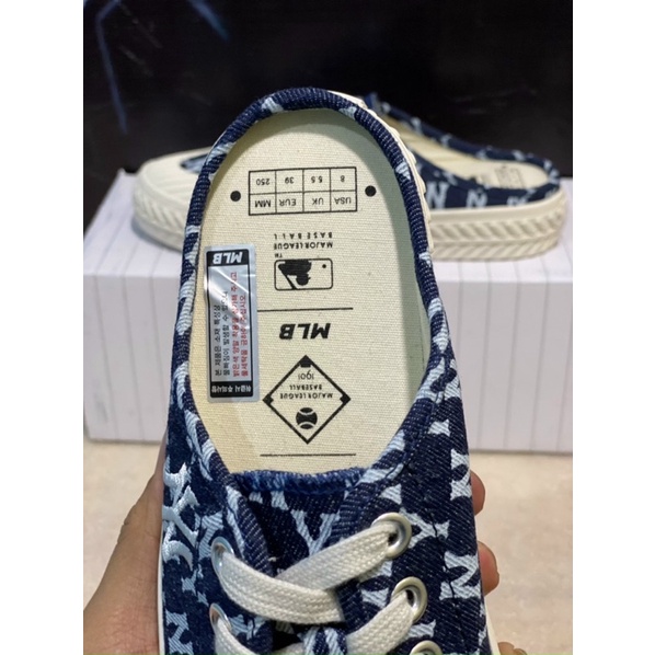 Giày Mlb Đạp Gót Nữ Authentic Full box