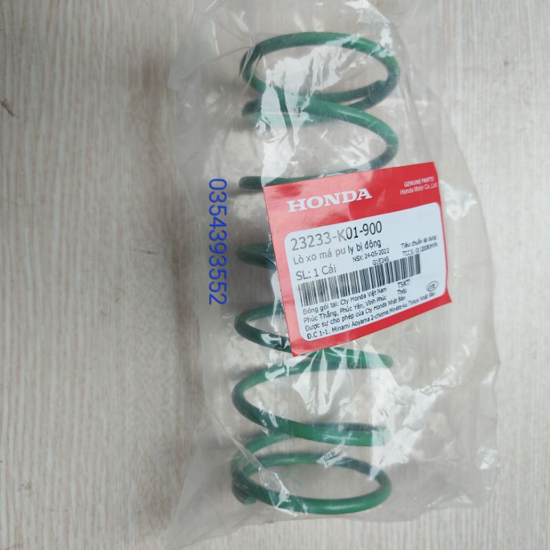 Lò xo trụ côn Sh mã K01