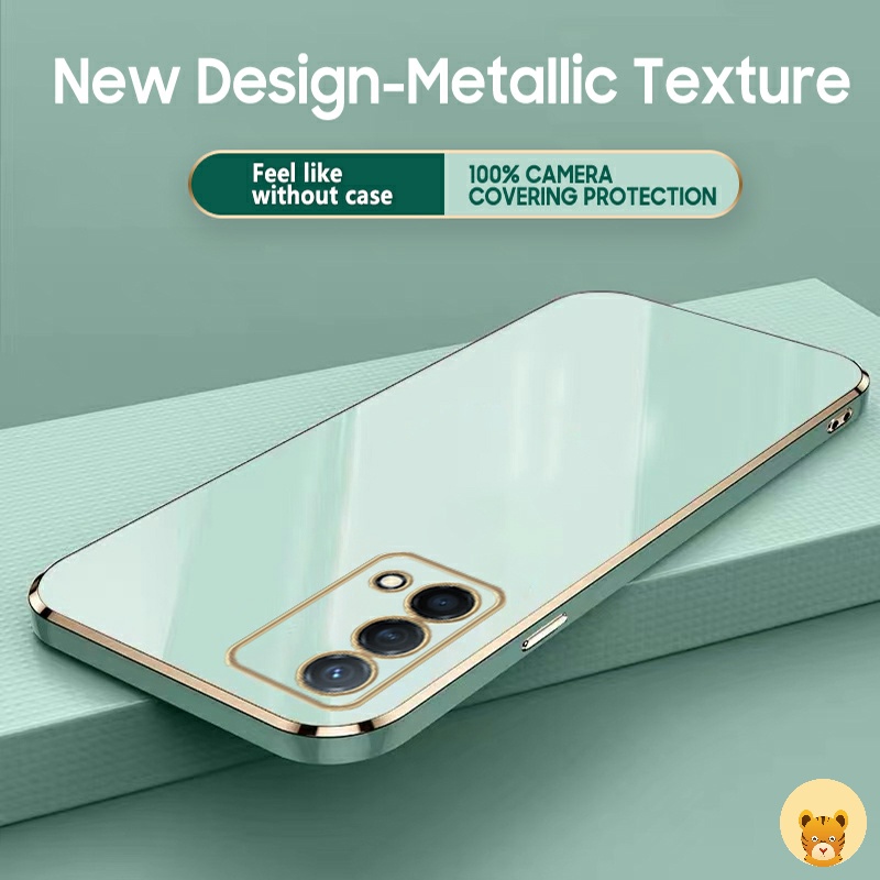 Ốp Điện Thoại Mạ Điện 7 Màu Sang Trọng Đơn Giản Dành Cho Oppo A74