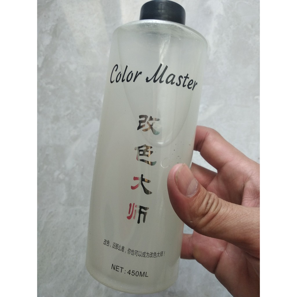 Bóc màu đen, đỏ, phủ bóng Master 450ml