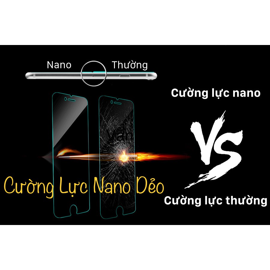 Cường lực NANO tất cả các dòng điện thoại Iphone, Samsung, Oppo, Huawei, Xiaomi, Redmi, Vsmart - SONA Offical