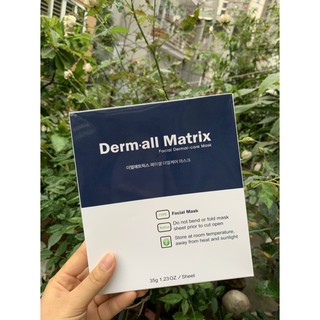 Mặt nạ Derm-all Matrix hộp 4 miếng của Hàn Quốc