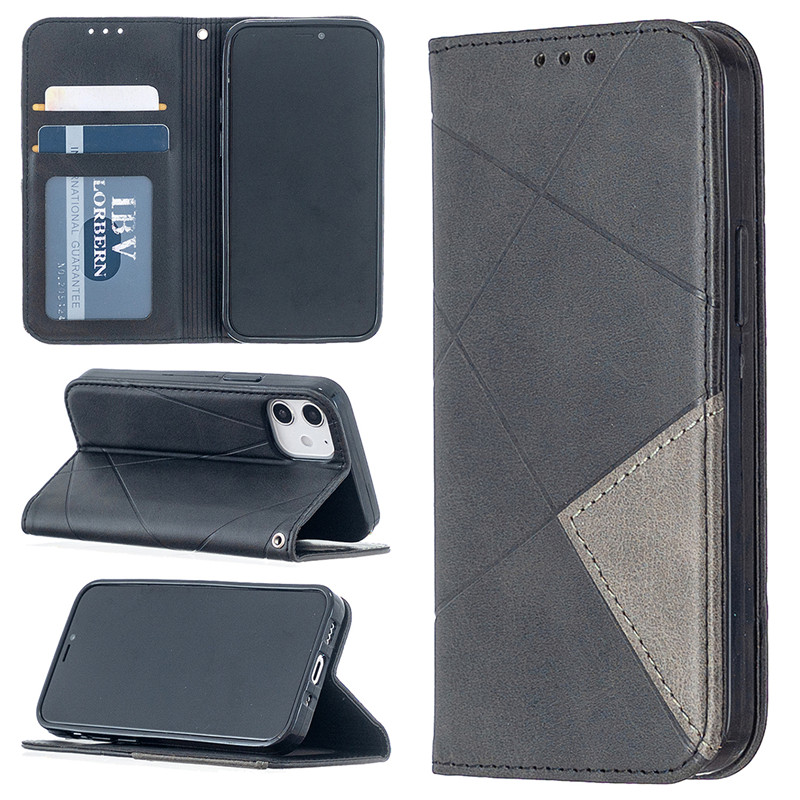 Leather Case Xiaomi Redmi Note 9/Note 9S Redmi 10X Redmi Note 8/Redmi Note 8T PRO MAX BINFEN Fashion Full Protection Fashion Flip Wallet Card Cover Magnetic Attraction Soft Cover Casing Phone Case Casing Bracket Color Matching Protective Shell