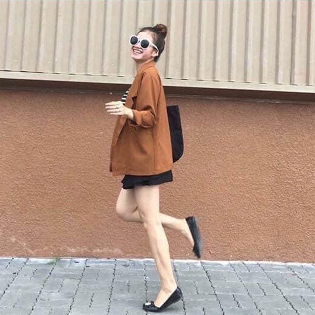 [HÀNG LOẠI 1] Áo vest blazer nữ màu nâu tây một lớp style Korea trẻ trung thanh lịch (Thời trang công sở VIP) (Cam kết h