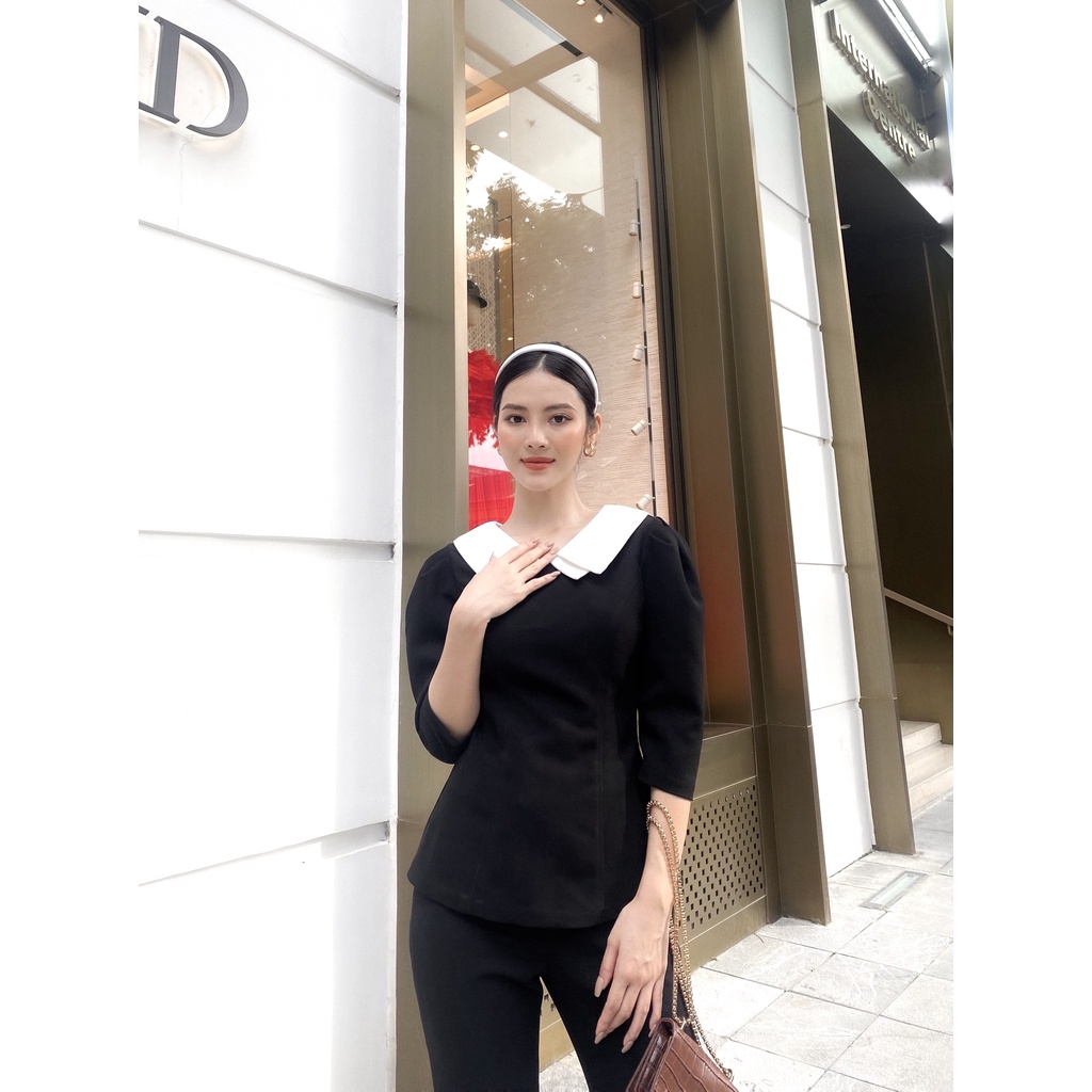 Áo Onyou phối cổ trắng sang chảnh tôn dáng Chansee | BigBuy360 - bigbuy360.vn