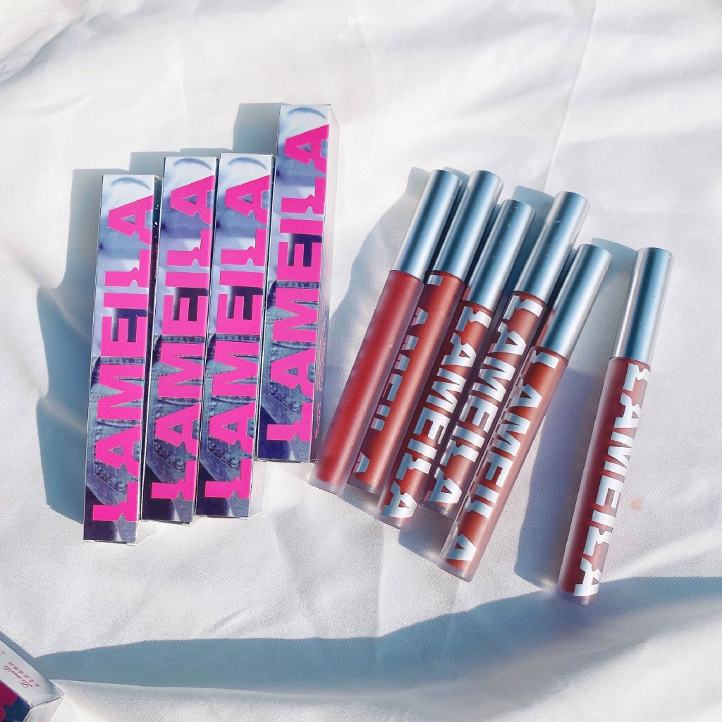 (hàng Mới Về) Son Môi Dạng Lỏng Lâu Trôi Chống Thấm Nước Màu Nhung Lì Thời Trang | BigBuy360 - bigbuy360.vn