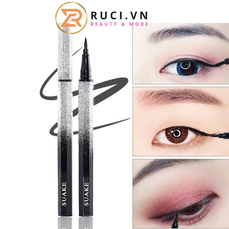 Bút Kẻ Mắt Dạng Lỏng Đầu Cọ Mềm Kháng Nước Chống Mồ Hôi Lâu Trôi Và Không Nhòe Suake nội địa trung S1BUT 81