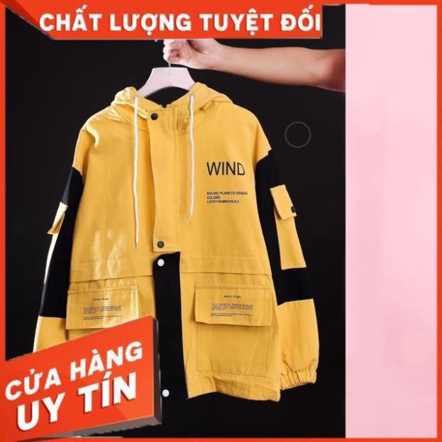 [Ảnh Thật + Video] Áo Khoác Kaki Wind Form Unisex Nam Nữ Mặc Đẹp-Chất Đẹp Như Ảnh | BigBuy360 - bigbuy360.vn