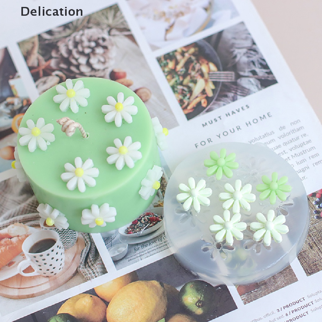 Khuôn silicone Làm Xà Phòng Hình Hoa Hướng Dương mini diy