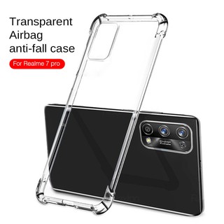 Ốp điện thoại silicon dẻo chống sốc cho Realme C30s C33 C35 9 Pro + 9i 4G 8 5G 8i 7 C21Y C25Y C25s C25 C30 C15 C12 C11 2021 C20 C21 C17 7i 6 6i 5 5i 5s