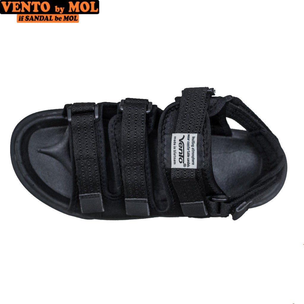 Sandal nam nữ học sinh quai dù đế siêu nhẹ hiệu Vento NV1001BBW - MOL VN