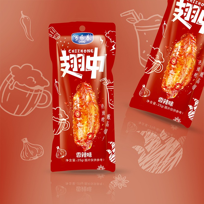 Cánh vịt cay Tứ Xuyên tẩm mật ong thơm ngon đồ ăn vặt Sài Gòn vừa ngon vừa rẻ | Dacheng Food