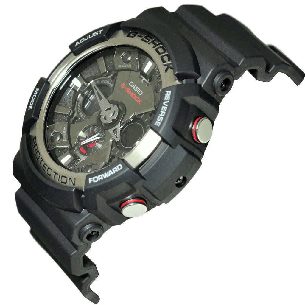 Đồng hồ thể thao nam nữ G-Shock GA-200-1A Full phụ kiện