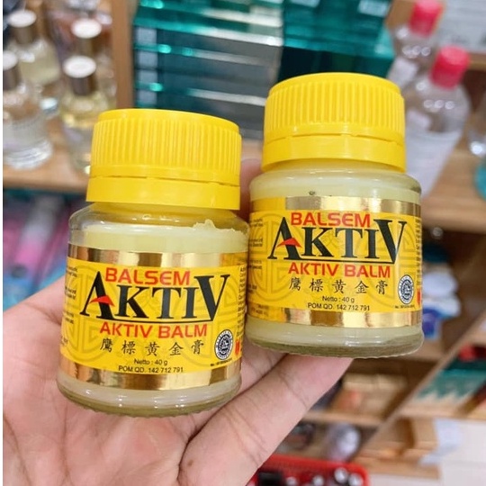 Dầu Cù Là Con Ó AKTIV Vàng 40G