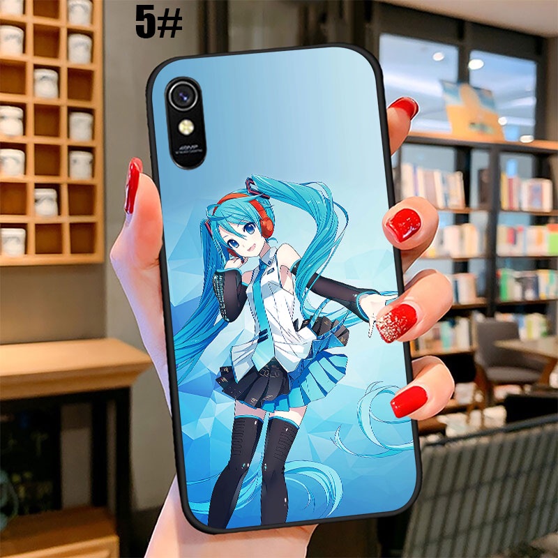 Ốp điện thoại in hình Hatsune Miku cho Xiaomi Redmi Note 8 7 Pro 10X 9A 8T 8A 8 7 UOL47