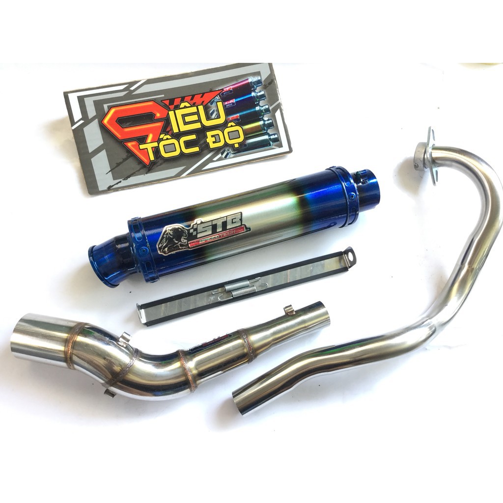 PÔ STB KÈM CỔ INOX 2 KHÚC GẮN WAWE DREAM SIRIUS EX WINNER RAIDER SONIC...