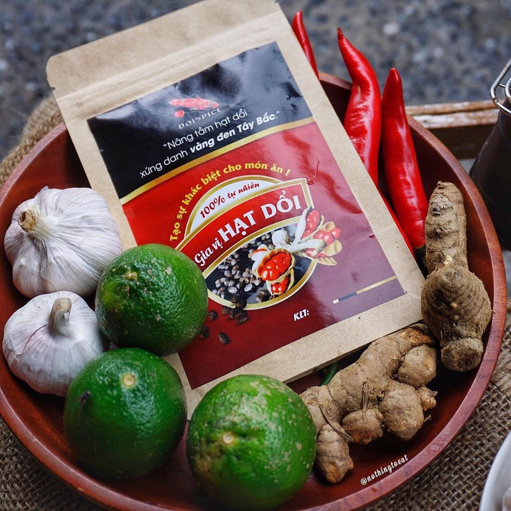 COMBO: Hạt Dổi xay (25g)  + Dổi nguyên hạt (50g)