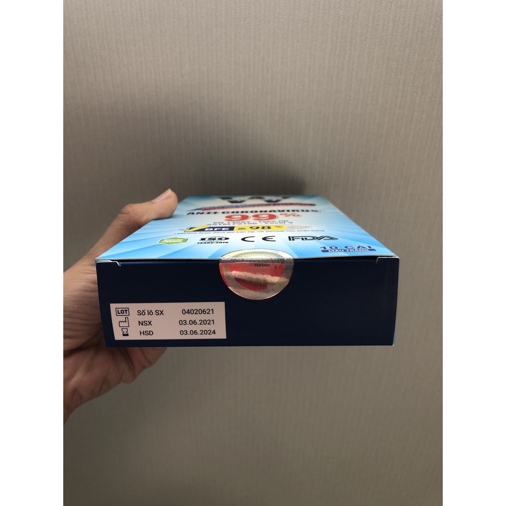 Khẩu trang Wakamono Người lớn - (4 Lớp, Hộp 10 Cái) | BigBuy360 - bigbuy360.vn