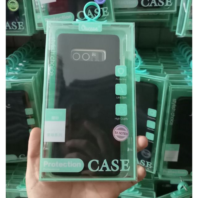 Ốp dẻo Ou case cho Galaxy Note 8 màu đen